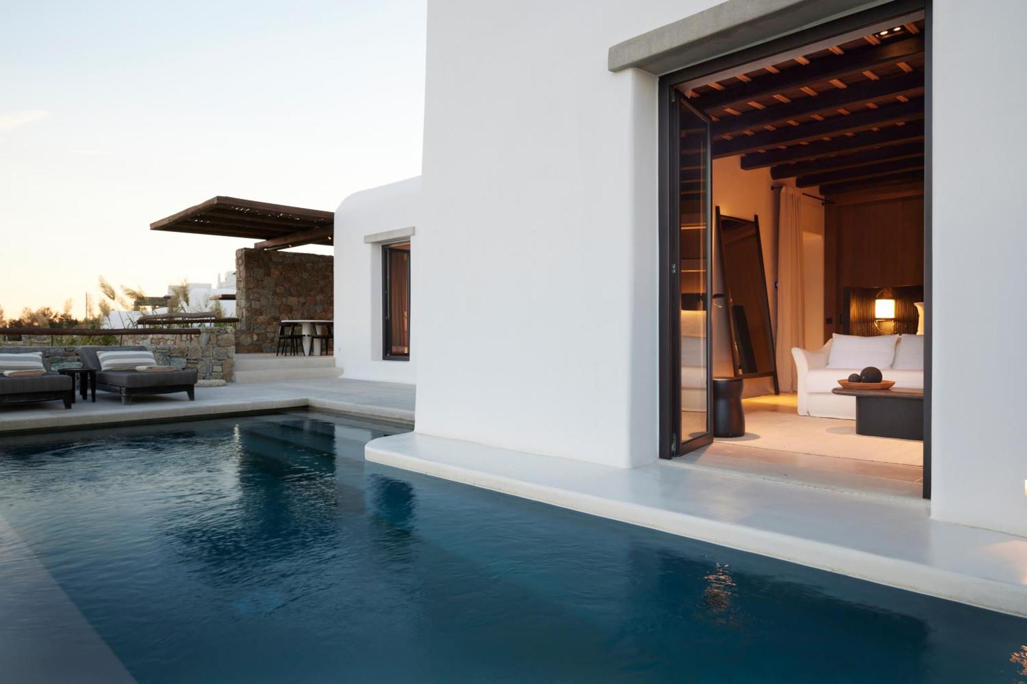 Kalesma Mykonos Hotel Ornos  Eksteriør billede