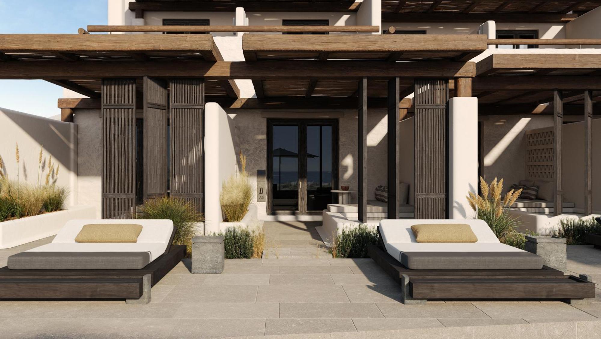 Kalesma Mykonos Hotel Ornos  Værelse billede